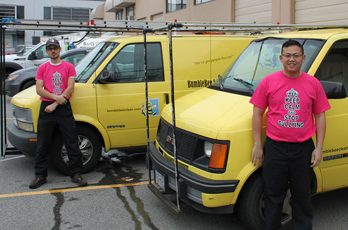 Bumblebee Cleaners Stands Up Against Bullying